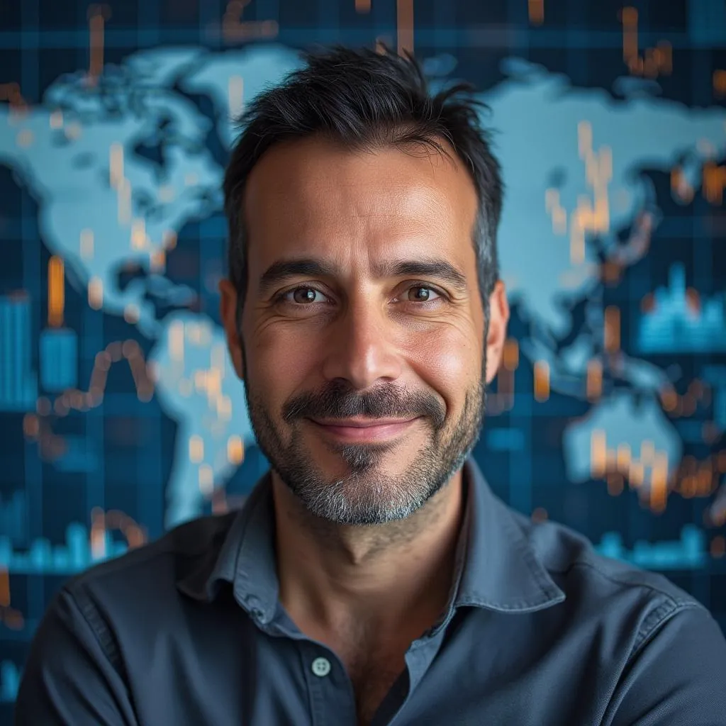Retrato de Ing. Ricardo Estevez, Director de Operaciones Internacionales